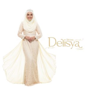 Dress Delisya Cream