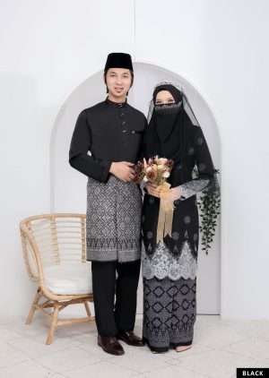 Set Couple Walinong Sari Black – TITANIUM