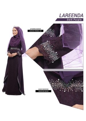 Set Dress Lareenda Dark Purple (6 ITEM)