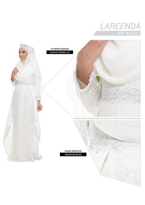 Set Dress Lareenda Off White (6 ITEM)