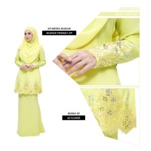 Set Amayra Soft Yellow (4 ITEM)