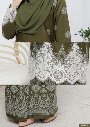 Set Walinong Sari Olive (6 ITEM)