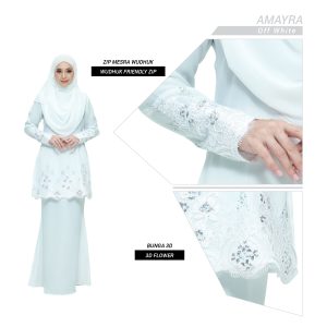 Set Amayra Off White (4 ITEM)