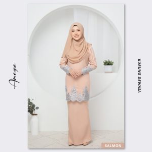 Kurung Amayra Salmon