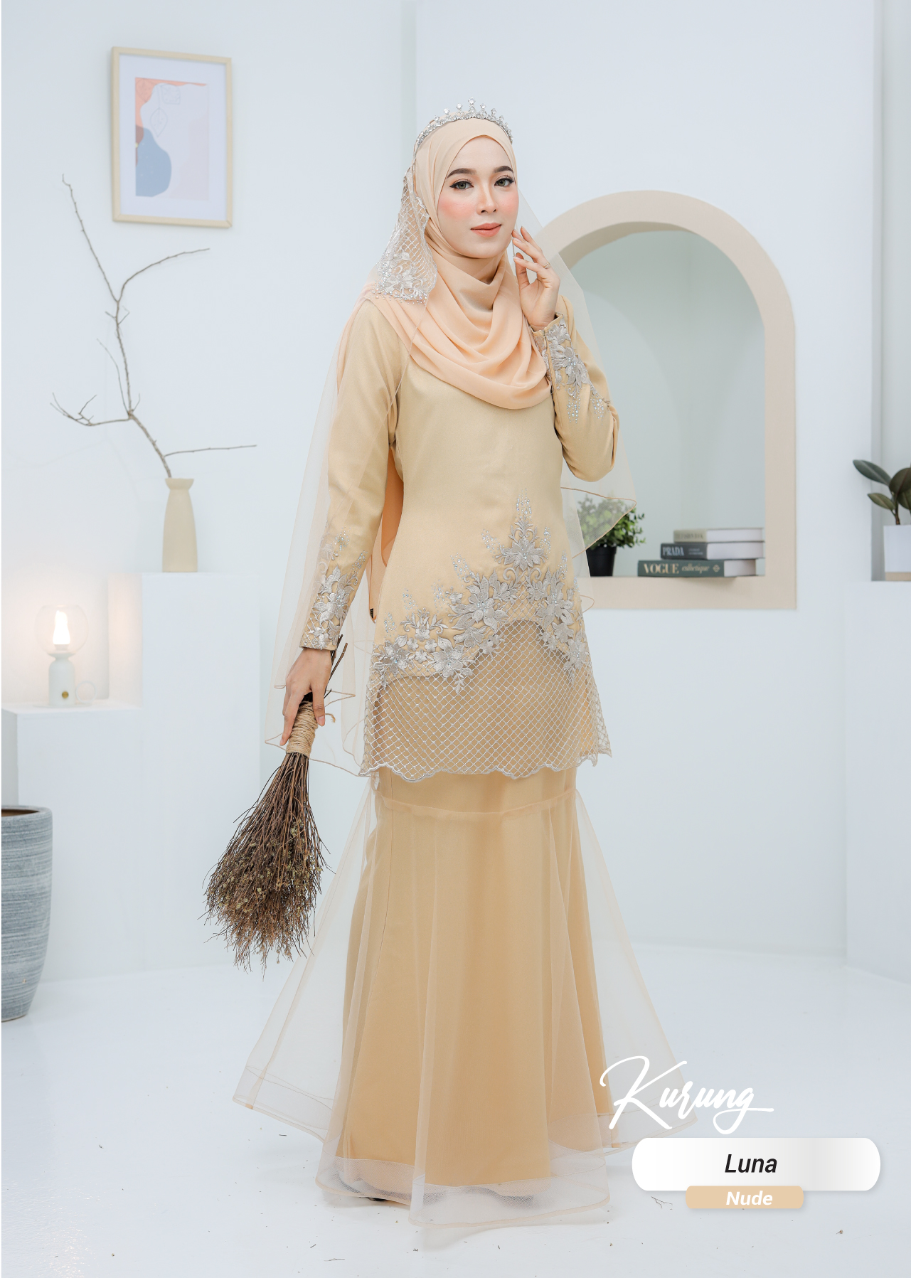 Couple Luna Nude- TITANIUM - Habibi