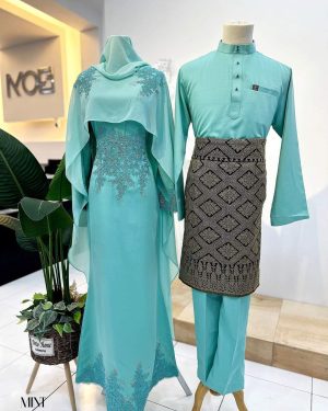 Set Couple Dress Queen Exclusive – MINT