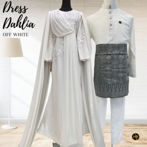 Full Set Dress Dahlia Exclusive – OFF WHITE