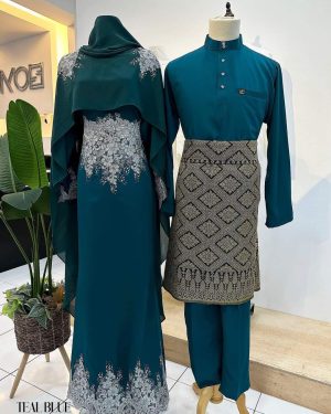 Set Dress Queen Exclusive – TEAL BLUE