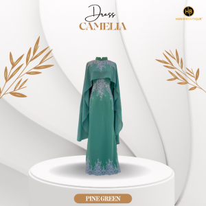 Single Camelia Exclusive – PINE GREEN