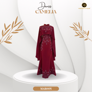 Set Dress Camelia Exclusive – MAROON