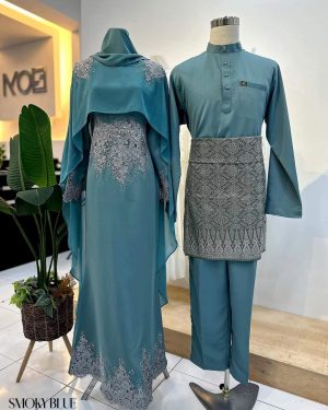 Set Dress Queen Exclusive – SMOKY BLUE