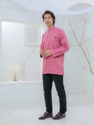 Kurta Abu Bakar Dusty Pink