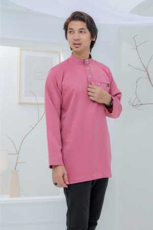 Kurta Abu Bakar Dusty Pink