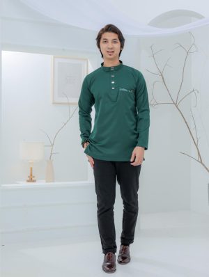 Kurta Abu Bakar Emerald Green