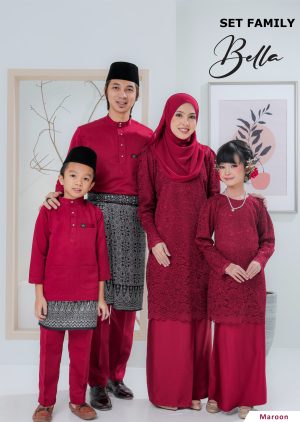 SET FAMILY BELLA – MAROON