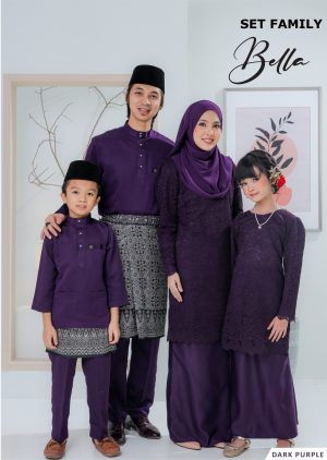 SET FAMILY BELLA – DARK PURPLE