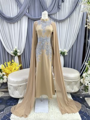 Full Set Dress Melinda Exclusive – NUDE