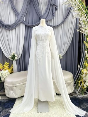 Full Set Dress Melinda Exclusive – OFF WHITE