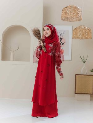 Set Dress Rose  Exclusive – Maroon