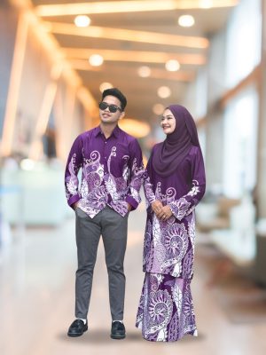 Batik Moden – Dark Purple