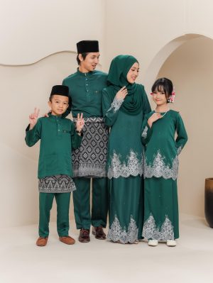 SET FAMILY UMAIRA – EMERALD GREEN