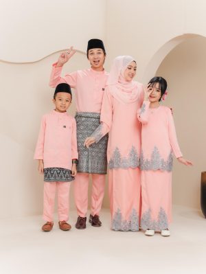 SET FAMILY UMAIRA – PEACH